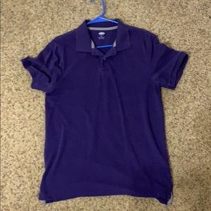 Men's old navy purple polo.